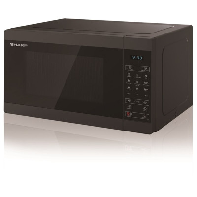 Sharp black grill integrated microwave model SHARP R709ZK - Ralco official importer