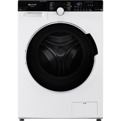 Front opening washing machine 9 kg Electra EL914 at a speed of 1400 rpm - white color warranty by the official importer