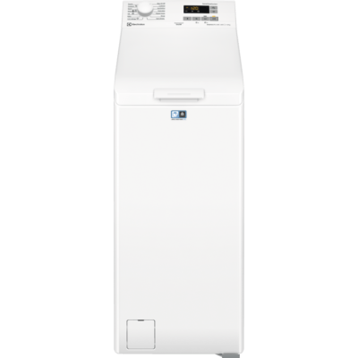 Washing machine 6 kg top opening Electrolux EW5T7612AM spin speed 1200 rpm - white color one year warranty by the official importer