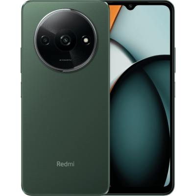 Xiaomi Redmi A3 smartphone 128GB 4GB RAM - forest green color two year warranty by Hamilton the official importer