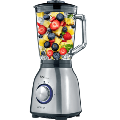 Glass blender 1.5 liters Sol SL-1202-warranty by the official importer