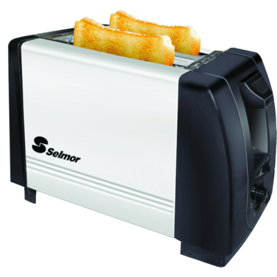 Selmor SE-400 2-slice pop-up toaster - warranty by the official importer