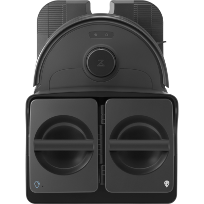 المكنسة الكهربائية الروبوتية الذكية Roborock Qrevo S - لون أسود، ضمان لمدة عام من المستورد الرسمي