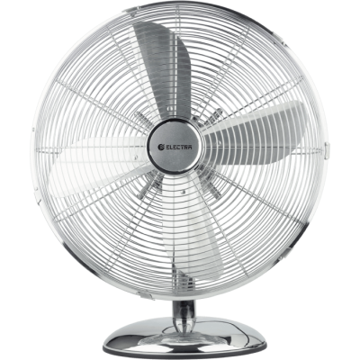 Table fan 16" Electra FT40M - stainless steel color warranty by the official importer