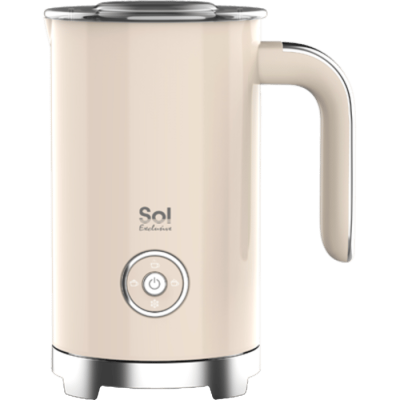 Luxury milk frother 300 ml Sol SL-7007 - beige color Warranty by the official importer