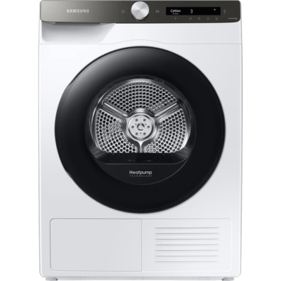 Front opening washing dryer 9 kg condenser Samsung DV9ST5241AT Heat Pump - white color warranty by Samsung Israel
