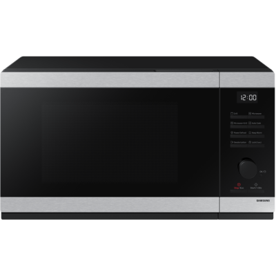Samsung MS32DG4555GT 32-liter ceramic coating microwave - stainless steel color combined with black, three-year warranty by the official importer