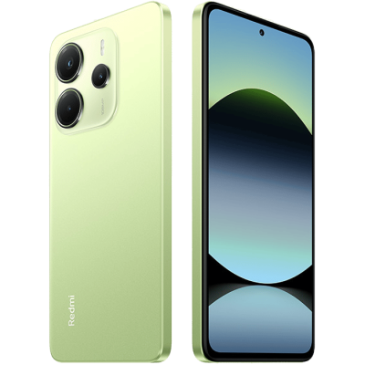 هاتف Xiaomi Redmi Note 14 الذكي بذاكرة داخلية 256 جيجابايت وذاكرة وصول عشوائي سعتها 8 جيجابايت - لون أخضر ليموني ضمان لمدة عامين من هاميلتون المستورد الرسمي