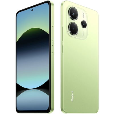 هاتف Xiaomi Redmi Note 14 الذكي بذاكرة داخلية 256 جيجابايت وذاكرة وصول عشوائي سعتها 8 جيجابايت - لون أخضر ليموني ضمان لمدة عامين من هاميلتون المستورد الرسمي