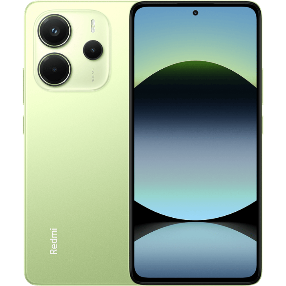 هاتف Xiaomi Redmi Note 14 الذكي بذاكرة داخلية 256 جيجابايت وذاكرة وصول عشوائي سعتها 8 جيجابايت - لون أخضر ليموني ضمان لمدة عامين من هاميلتون المستورد الرسمي