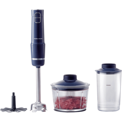 Morphy Richards 48528 rechargeable rod blender - blue color warranty by the official importer