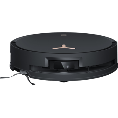 مكنسة كهربائية روبوتية ذكية مع تقنية تنظيف مكثفة Ecovacs Deebot X8 Pro Omni Ai - اللون الأسود ضمان لمدة عامين من Ronlight المستورد الرسمي