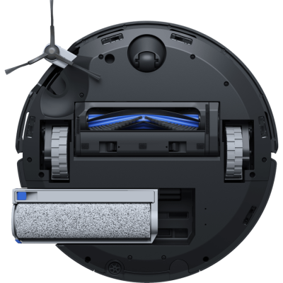 مكنسة كهربائية روبوتية ذكية مع تقنية تنظيف مكثفة Ecovacs Deebot X8 Pro Omni Ai - اللون الأسود ضمان لمدة عامين من Ronlight المستورد الرسمي