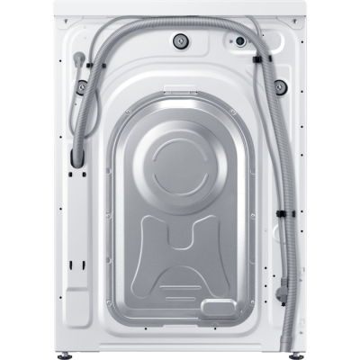  Front opening washing machine 9 kg Samsung WW90DG6U95LK AI Eco Bubble at a speed of 1400 rpm with an automatic filling tank - white color black door warranty by Samsung Israel 