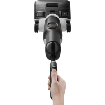  المكنسة الكهربائية اللاسلكية Roborock F25 Ace - ضمان اللون الأسود من المستورد الرسمي 