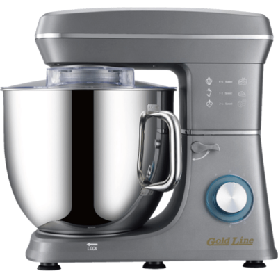 Professional mixer 10 liters GoldLine ATL-283 - silver color warranty by the official importer