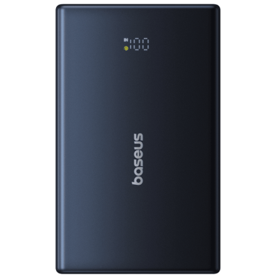 Backup battery with digital display Baseus PicoGo Power Bank 10000mAh - black color two year warranty by the official importer