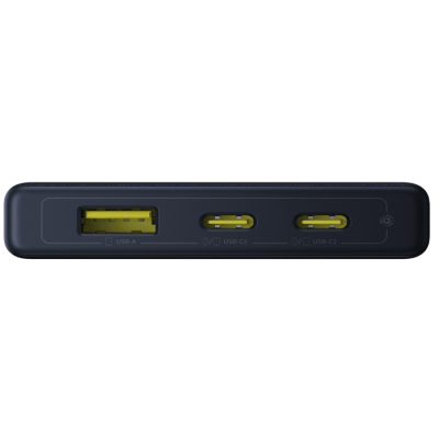  بطارية احتياطية مع شاشة رقمية Baseus PicoGo Power Bank 10000mAh - لون أسود ضمان لمدة عامين من المستورد الرسمي 