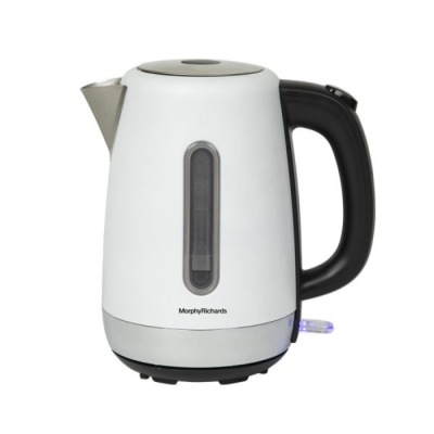 Electric kettle MorphyRichards 100141 - white color two year warranty by the official importer