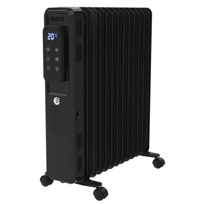 Oil radiator 13 ribs digital Electra HD986-B13 - black color warranty by Electra the official importer