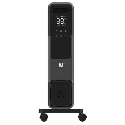  رديتر زيت 9 أضلاع محمي رقمي Electra HD9113W-L9QL WIFI - ضمان اللون الأسود من شركة Electra المستورد الرسمي 