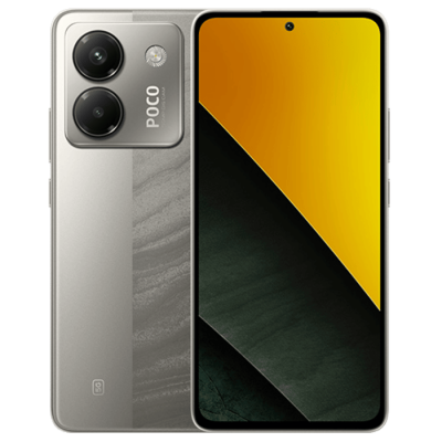 Xiaomi Poco M7 Pro 256GB 8GB RAM 5G smartphone - silver color two-year warranty by the official importer