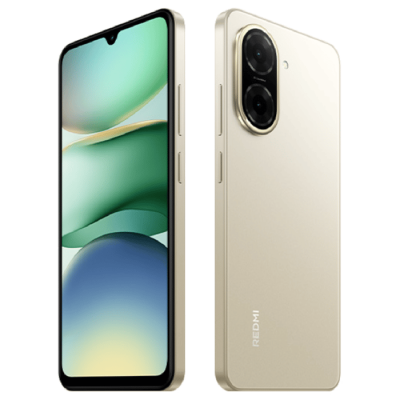هاتف ذكي Xiaomi Redmi A5 64GB 3GB RAM 4G - لون ذهبي ضمان لمدة عامين من هاميلتون المستورد الرسمي