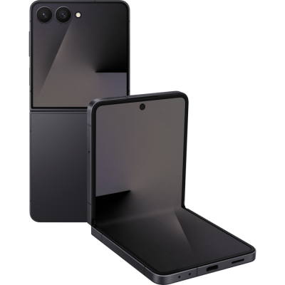 Samsung Galaxy Z Flip 7 5G 256GB 12GB RAM SM-F766B smartphone - black color one year warranty by Sunny the official importer