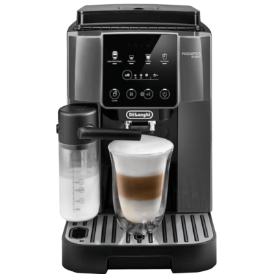 Automatic coffee machine Delonghi EACM220.61.GB - gray color two year warranty by the official importer