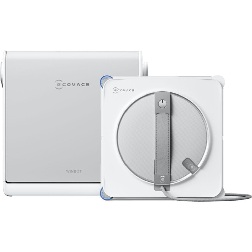 منظف ​​النوافذ الآلي مع محطة متنقلة Ecovacs WINBOT W2S OMNI - ضمان من المستورد الرسمي
