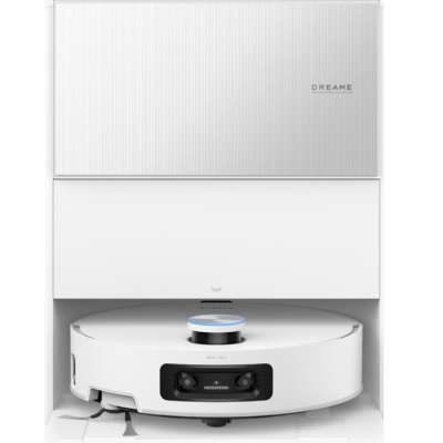 Robotic scrubber vacuum cleaner Dreame Aqua10 Ultra Roller Complete - white color two-year warranty by the official importer