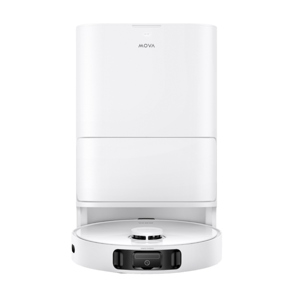  مكنسة الغسيل الروبوتية MOVA E40 Ultra - لون أبيض، ضمان لمدة ثلاث سنوات من المستورد الرسمي 