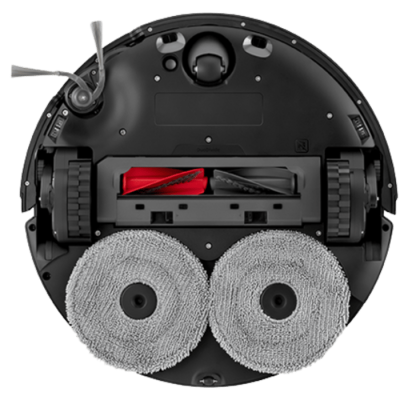 مكنسة غسيل روبوتية + صرف Roborock Saros 20 - ضمان اللون الأسود من المستورد الرسمي