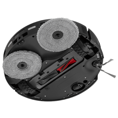 مكنسة غسيل روبوتية + صرف Roborock Saros 20 - ضمان اللون الأسود من المستورد الرسمي