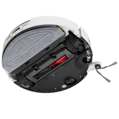 المكنسة الكهربائية الروبوتية Roborock Saros 20 Sonic - لون أبيض، ضمان المستورد الرسمي