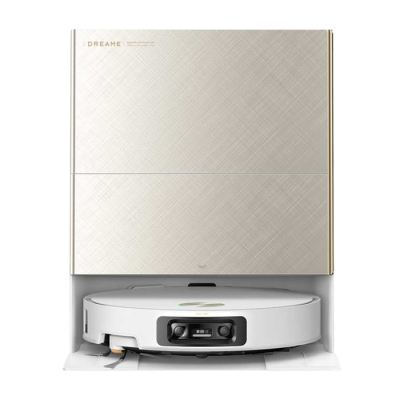 Robotic scrubber vacuum cleaner Dreame X60 Ultra Complete - white color, warranty by the official importer