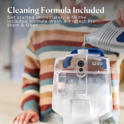  بيسيل جهاز تنظيف السجاد PowerClean 2X، أسود وأزرق 