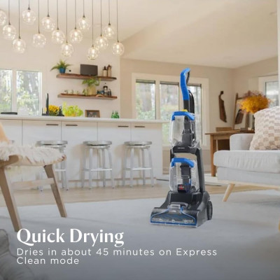  بيسيل جهاز تنظيف السجاد PowerClean 2X، أسود وأزرق 
