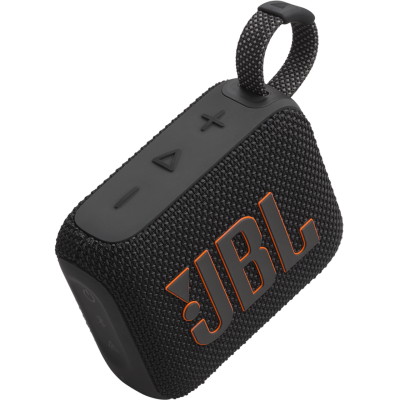 JBL GO 4 Wireless Speaker IP67 4.2W - Black color, 1-year warranty by the official importer