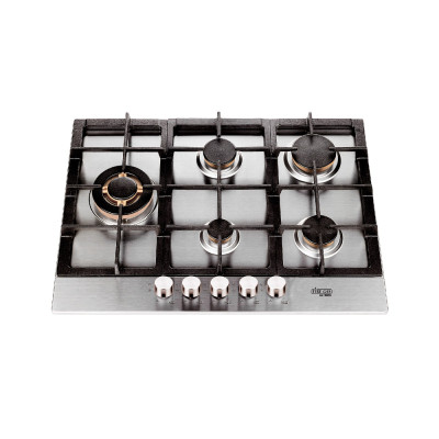 Firegas Hi-Tech Built-In Gas Hob 70 Cm, 5 Burners, Stainless Steel.