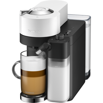 Nespresso Vertuo Lattissima GDV5-IL-WH-NE Coffee Machine – White – One Year Official Importer Warranty