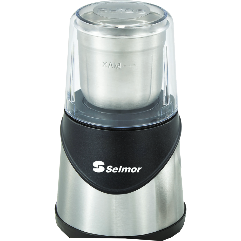  Selmor Stainless Steel Spice and Coffee Grinder Model SE-919 – 1-Year Warranty by the Official Importer 