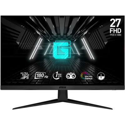 MSI G2712F 27'' Gaming Monitor Adaptive-Sync IPS FHD 1ms 180Hz Black - 3 Years Warranty by Official Importer