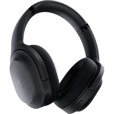 رايزر سماعات جيمينج لاسلكية Barracuda 2.4GHz/Bluetooth - ضمان سنتين من المستورد الرسمي - اللون أسود