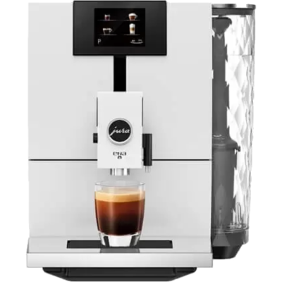 Jura Coffee Beans Machine Model ENA8 – White – 2-Year Warranty by the Official Importer