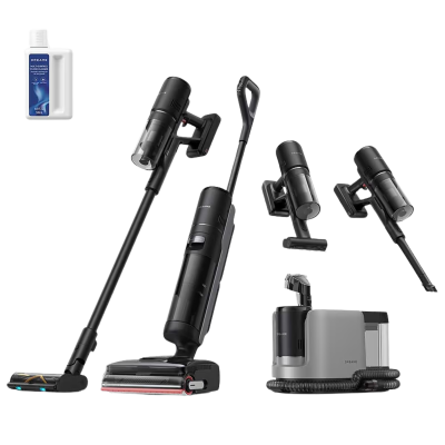 Dreame H15 MIX -Vacuum &amp; washer — 3-in-1 vacuum in one product -Black color - 2 years warranty by the official importer