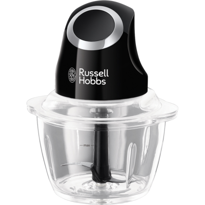 Russell Hobbs Fast Food Chopper and Grinder Model 24662-56 Horizon – Black Color – 2-Year Warranty by the Official Importer