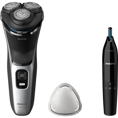 Philips electric shaver for wet and dry use S3143/02 – with 2-year official importer warranty.