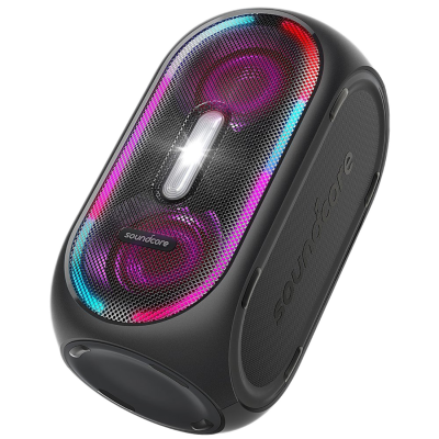 أنكر مكبر صوت ترفيهي Soundcore Rave Plus بقوة 160 واط IPX4 – ضمان من قبل المستورد الرسمي – أسود