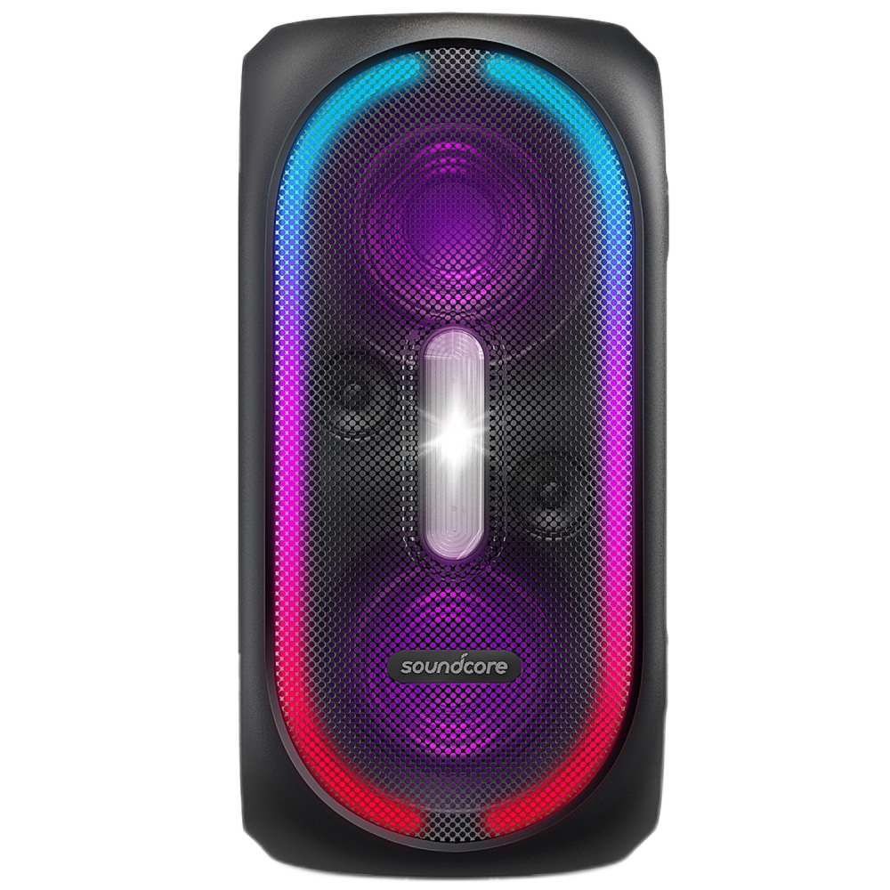 أنكر مكبر صوت ترفيهي Soundcore Rave Plus بقوة 160 واط IPX4 – ضمان من قبل المستورد الرسمي – أسود